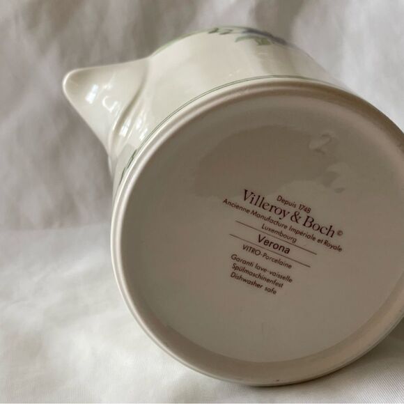 Villeroy & Boch Verona iris porcelain pitcher - Picture 3 of 11